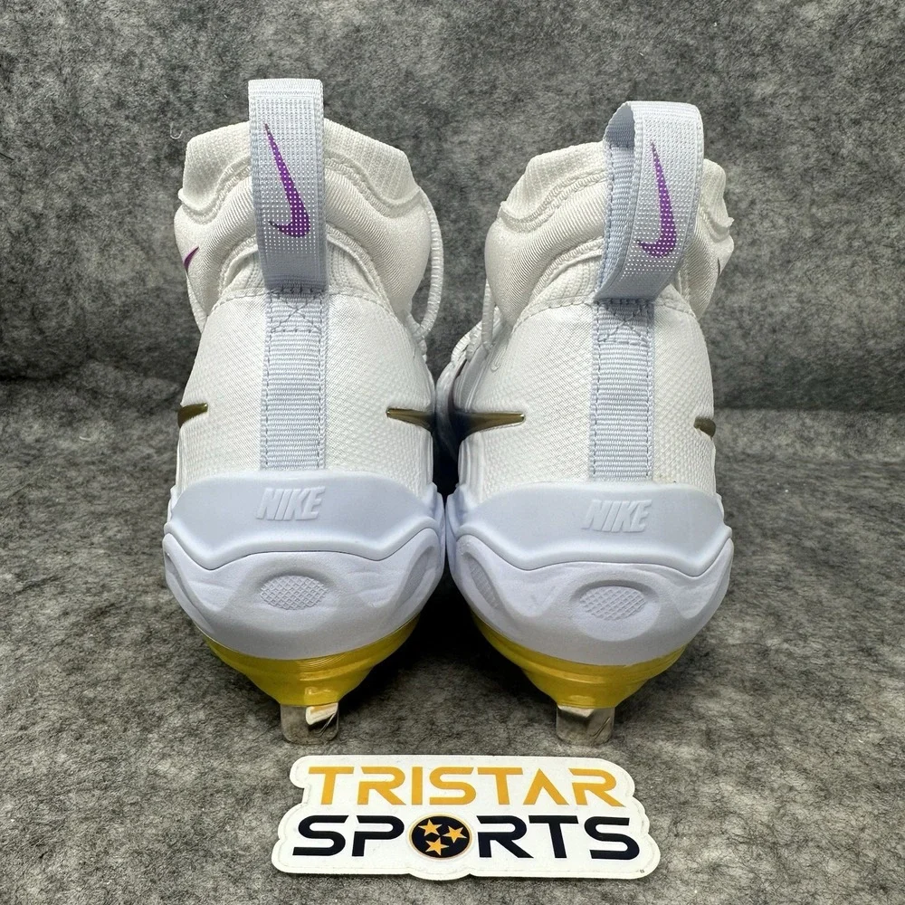 Nike Alpha Huarache NXT Metal Baseball Cleats Mens Size 7.5 Rainbow DJ6517-106